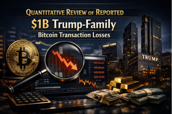 Quantitative Analysis of Reported $1 Billion Losses by the Trump Family in Bitcoin Transactions